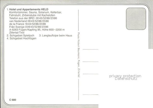 Fuegen Hotel Held Skigebiet Spieljoch Langlauf – Bild 2