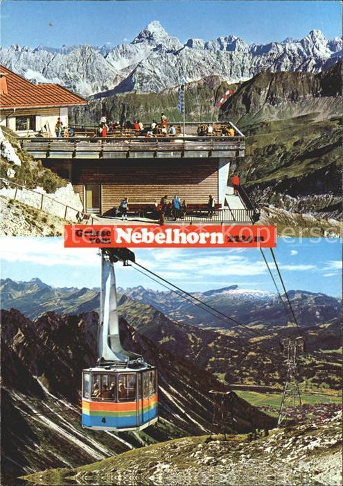 Nebelhorn Gipfelhütte Nebelhornbahn