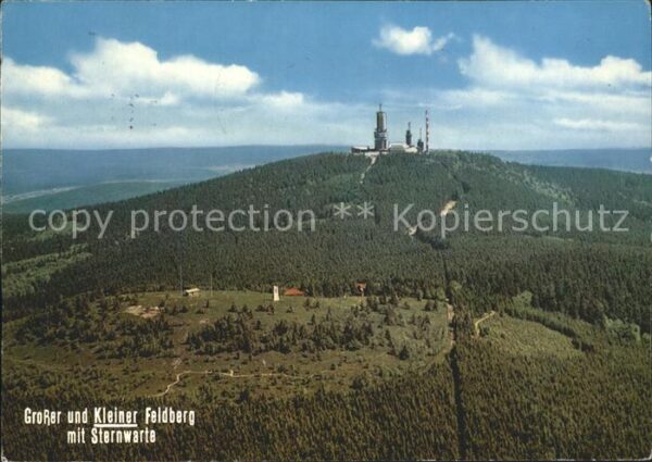 Grosser Feldberg Taunus Fernseh UKW Sender Kleiner Feldberg Obs