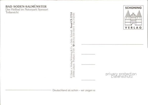 Bad Soden-Salmuenster Teilansicht Naturpark Spessart – Bild 2