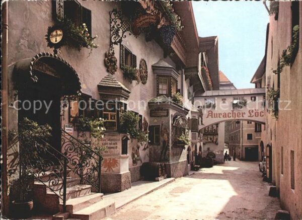Kufstein Tirol Römerhofgasse Auracher Löchl
