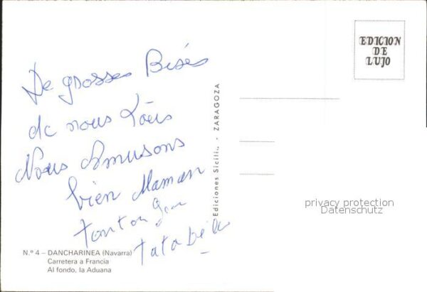 Dancharinea Carretera Francia Al fondo Aduana – Bild 2