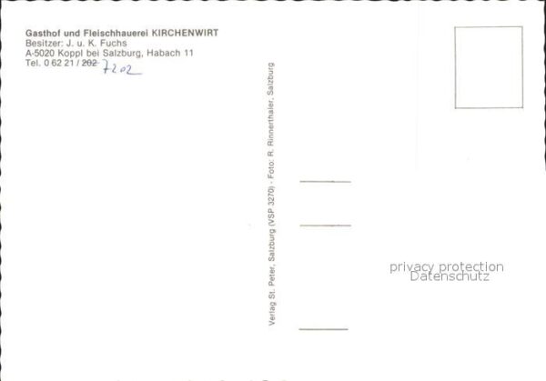Koppl Gasthof Fleischhauerei Kirchenwirt – Bild 2