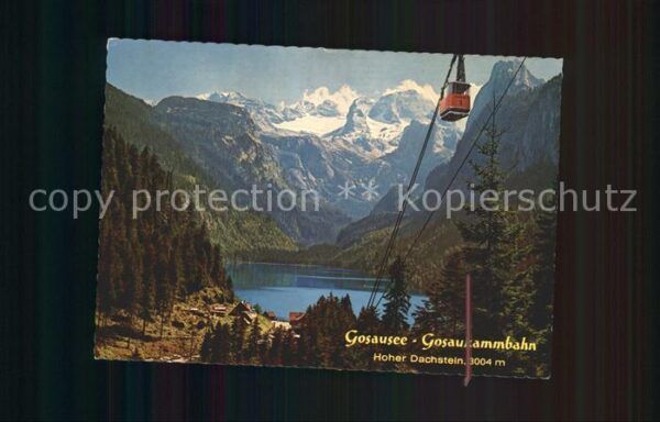Hoher Dachstein Gosausee Gosaukammbahn König Dachstein