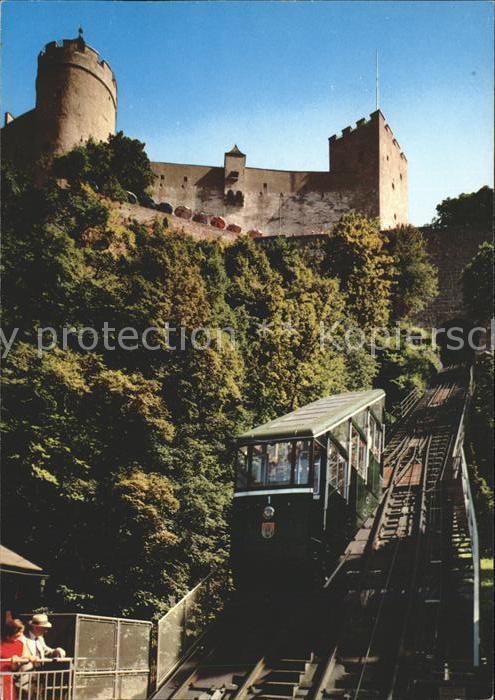 Salzburg Oesterreich Festungsbahn Festung