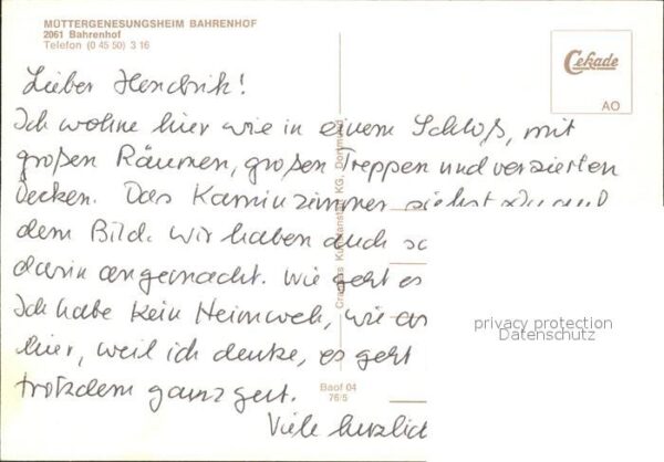 Bahrenhof Müttergenesungsheim – Bild 2