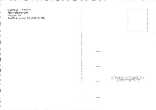 Attersee Gasthaus Hemetsberger – Bild 2
