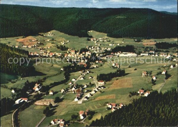 Baiersbronn Schwarzwald Mitteltal Fliegeraufnahme