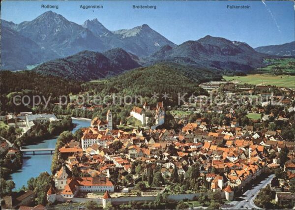 Fuessen Allgaeu Rossberg Aggenstein Breitenberg Falkens