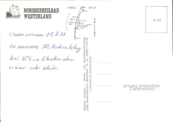 Westerland Sylt Fliegeraufnahme – Bild 2
