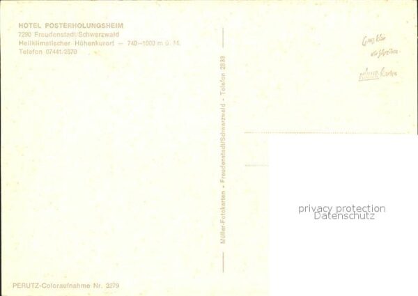 Freudenstadt Hotel Posterholungsheim – Bild 2