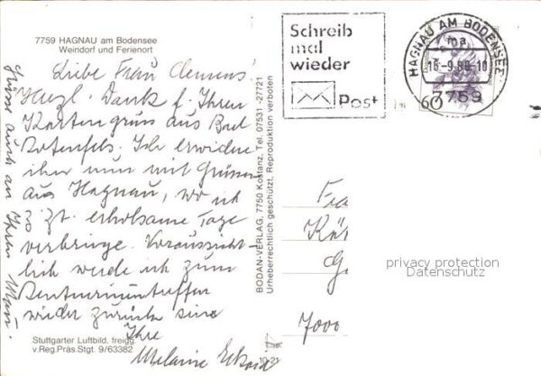 Hagnau Bodensee Fliegeraufnahme – Bild 2