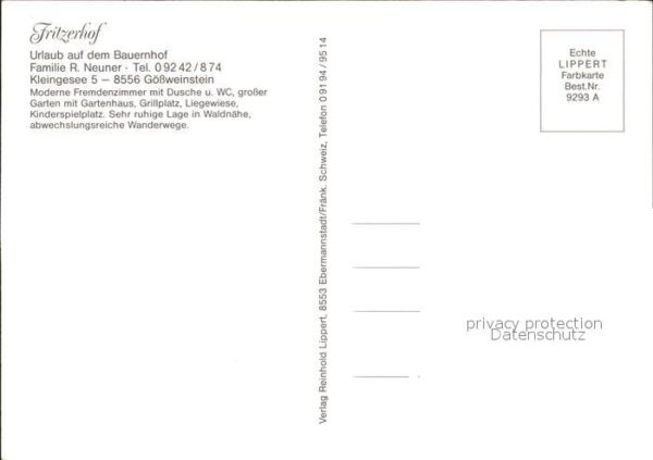 Kleingesee Fritzerhof – Bild 2