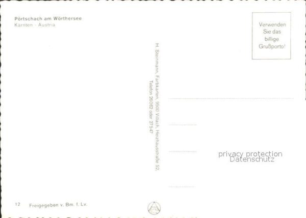 Poertschach Woerthersee Fliegeraufnahme – Bild 2