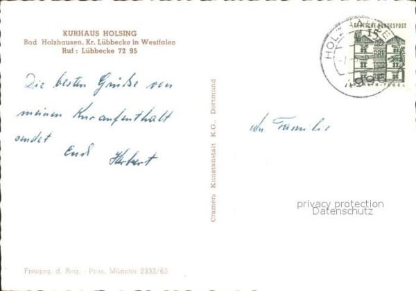 Bad Holzhausen Luebbecke Kurhaus Holsing – Bild 2