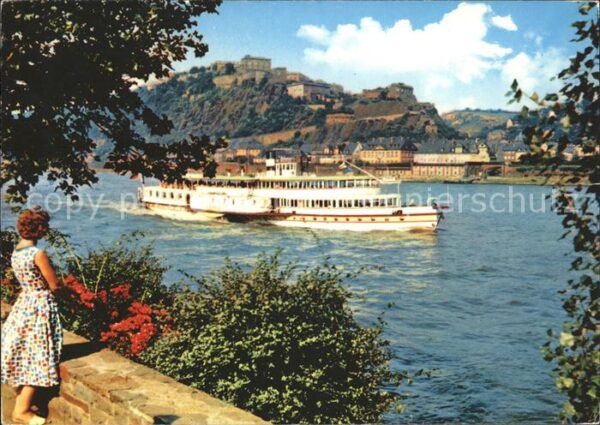 Koblenz Rhein Feste Ehrenbreitstein
