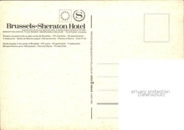 Brussels Sheraton Hotel – Bild 2