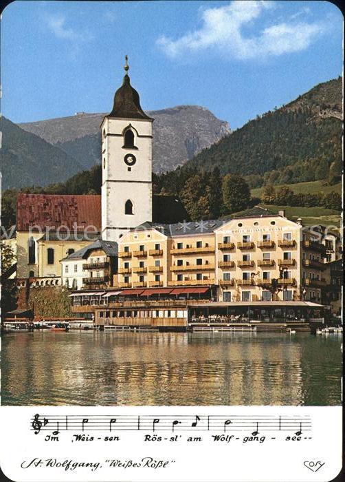 St Wolfgang Wolfgangsee Hotel Weisses Rössl Schafberg