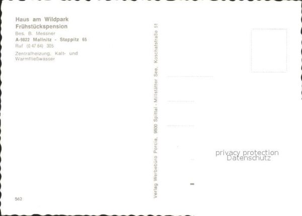Mallnitz Kaernten Haus Wildpark – Bild 2