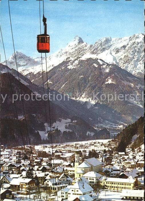 Schruns Vorarlberg Zimba Luftseilbahn