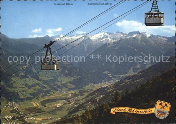 Bad Hofgastein Seilbahn Kleinen Scharte Keeskogel Tisc