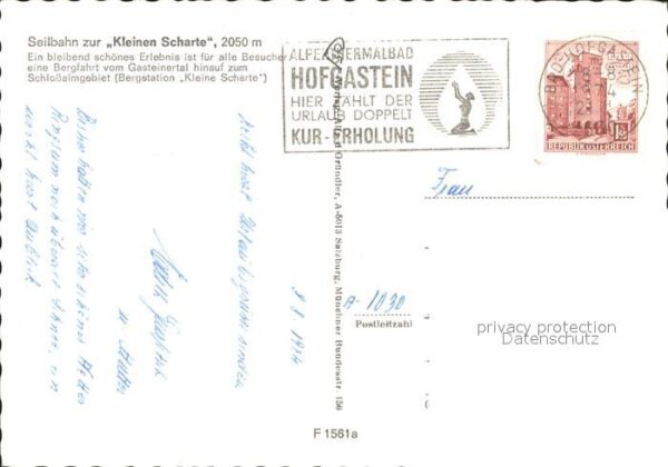 Bad Hofgastein Seilbahn Kleinen Scharte Keeskogel Tisc – Bild 2