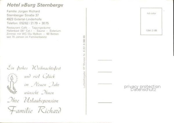Linderhofe Hotel Burg Sternberg – Bild 2