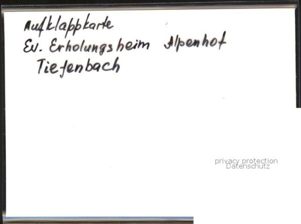 Tiefenbach Oberstdorf Ev Erholungsheim Alpenhof – Bild 2