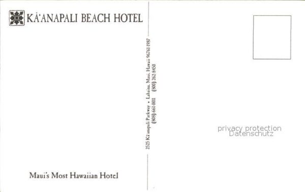 Kaanapali Beach Hotel – Bild 2