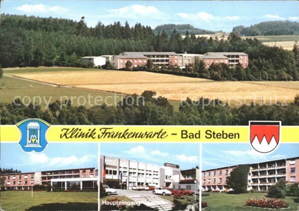 Bad Steben Klinik Frankenwarte Haupteingang