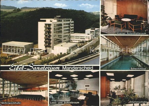 Manderscheid Eifel Eifel Sanatorium Schwimmbad Kleiner Auf
