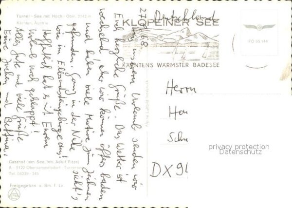Kaernten Turner See Hoch Obir – Bild 2