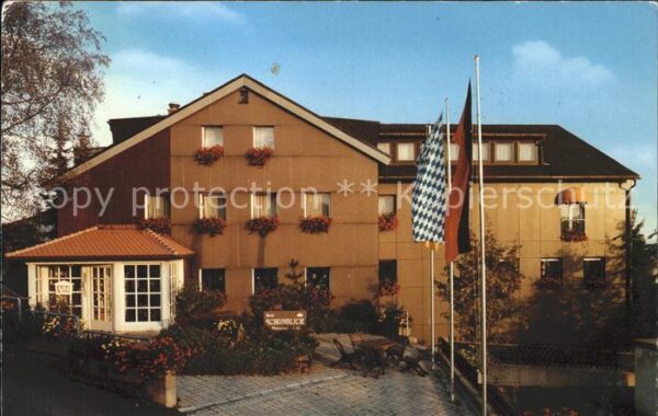 Fichtelberg Bayreuth Hotel Restaurant Schönblick