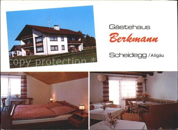 Scheidegg Allgaeu Gästehaus Berkmann