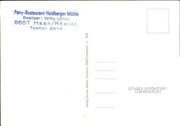 Haan Rheinland Heidberger Mühle – Bild 2