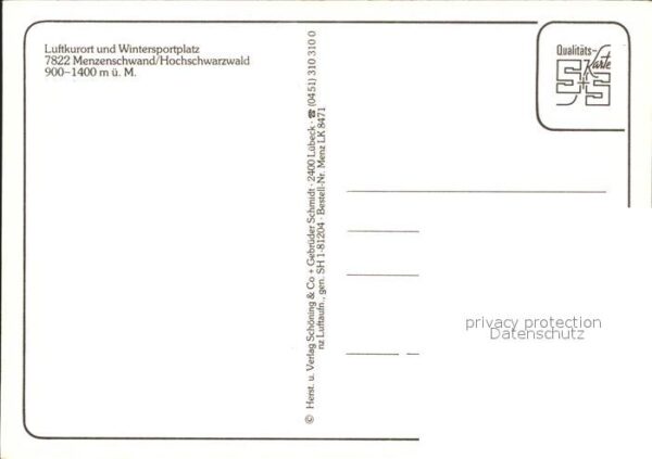 Menzenschwand Fliegeraufnahme – Bild 2