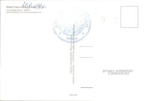 Grossglockner Johannisberg Hotel Franz Joseph Haus – Bild 2