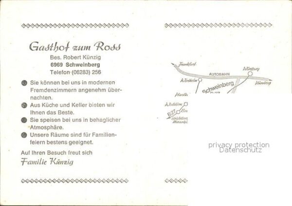 Schweinberg Hardheim Gasthof zum Ross – Bild 2