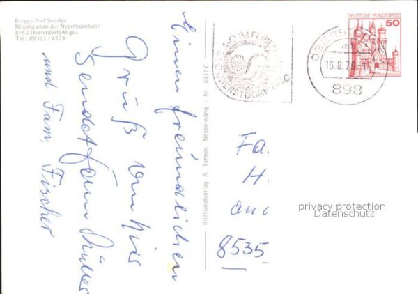 Oberstdorf Berggasthof Seealpe Nebelhornbahn – Bild 2