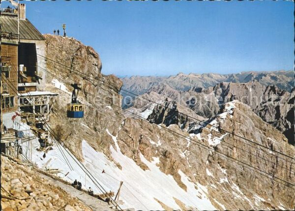 Wetterstein Zugspitzgipfel Gipfelseilbahn Karwendel