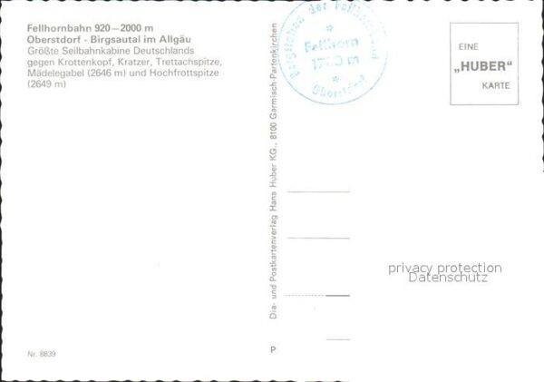 Fellhorn Skiparadies  Fellhornbahn Oberstdorf Bi – Bild 2