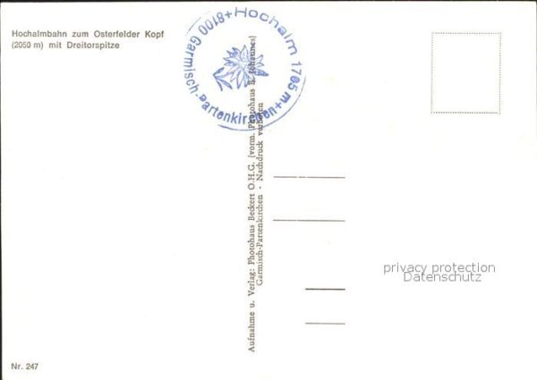 Dreitorspitze Hochalmbahn Osterfelder Kopf – Bild 2