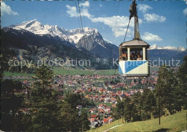 Garmisch-Partenkirchen Wankbahn Zugspitzgruppe