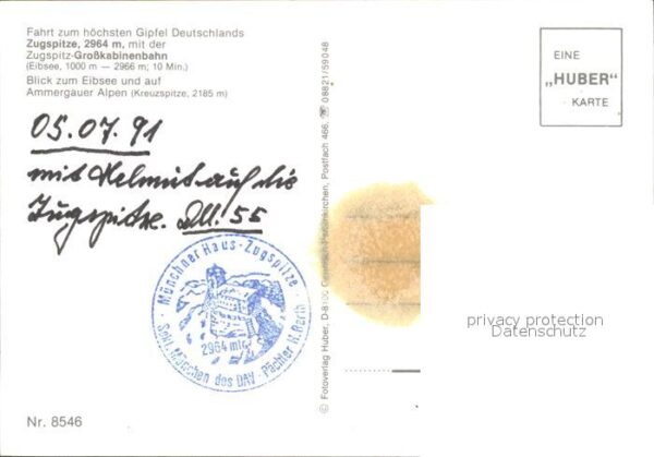 Zugspitze Grosskabinenbahn Eibsee Ammergauer Alpe – Bild 2