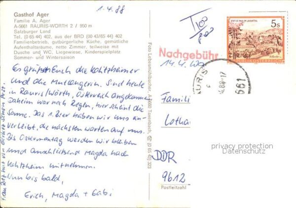 Rauris Gasthof Ager – Bild 2