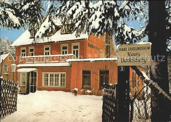 Goslar Ev Erholungsheim Haus Bockberg