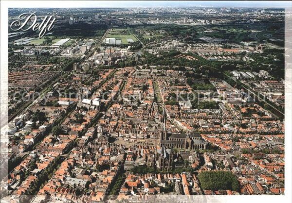 Delft Fliegeraufnahme