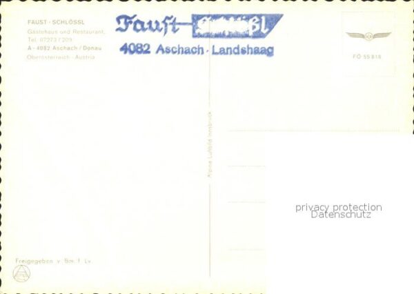 Aschach Donau Faust Schlössl – Bild 2