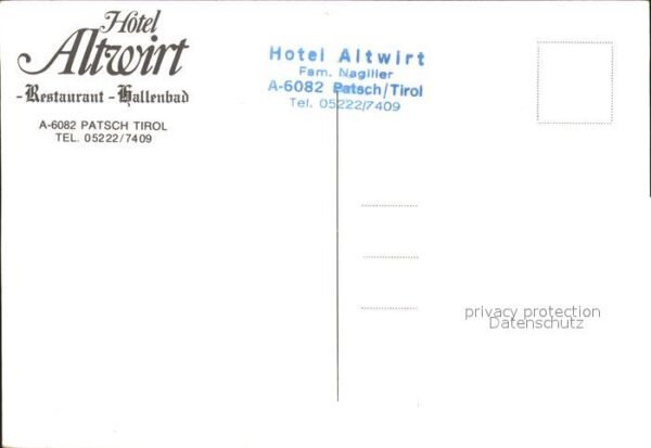 Patsch Hotel Altwirt – Bild 2