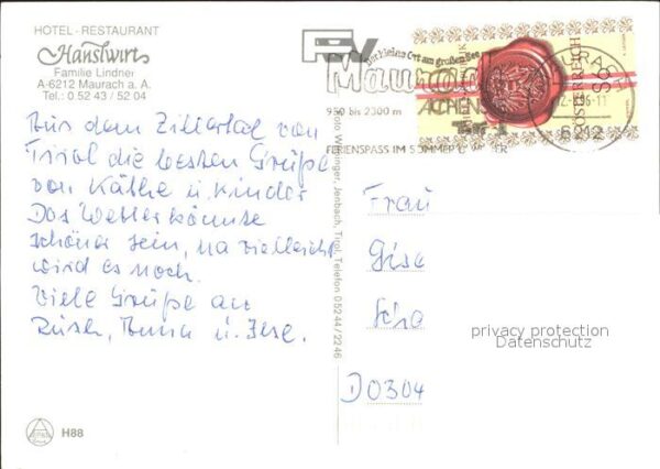 Maurach Tirol Hotel Restaurant Hauswirt – Bild 2
